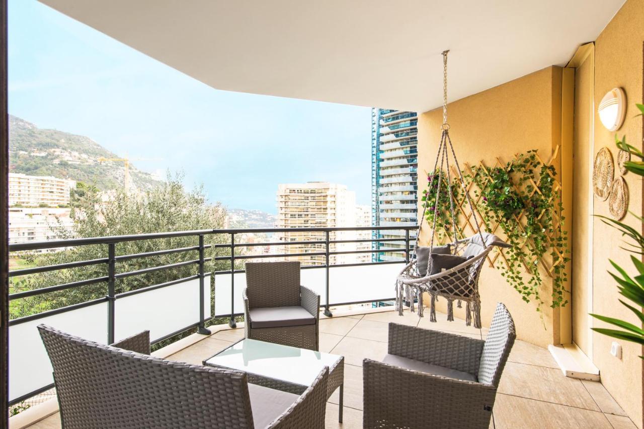 Appartamento Vue Monaco & Tour Odeon - Terrasse - Parking - Bh Beausoleil Esterno foto